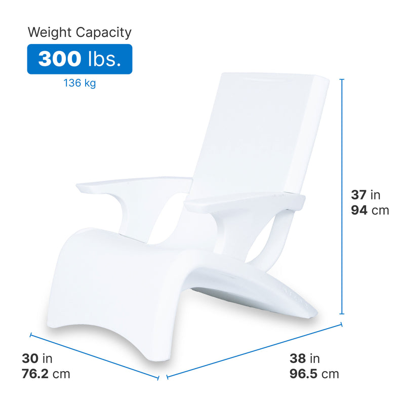 Vero Adirondack Chair dimensions