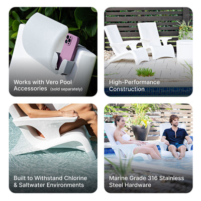 Vero Adirondack Chair high performance construction