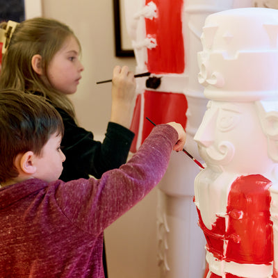 4ft Paintable Nutcracker Prince Jr