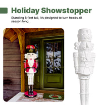Giant 6ft Paintable Nutcracker Prince