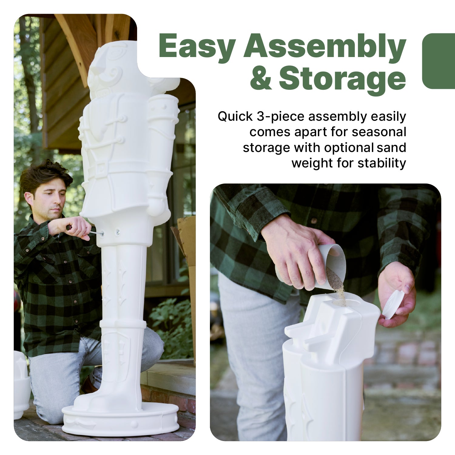 Giant 6ft Paintable Nutcracker Prince