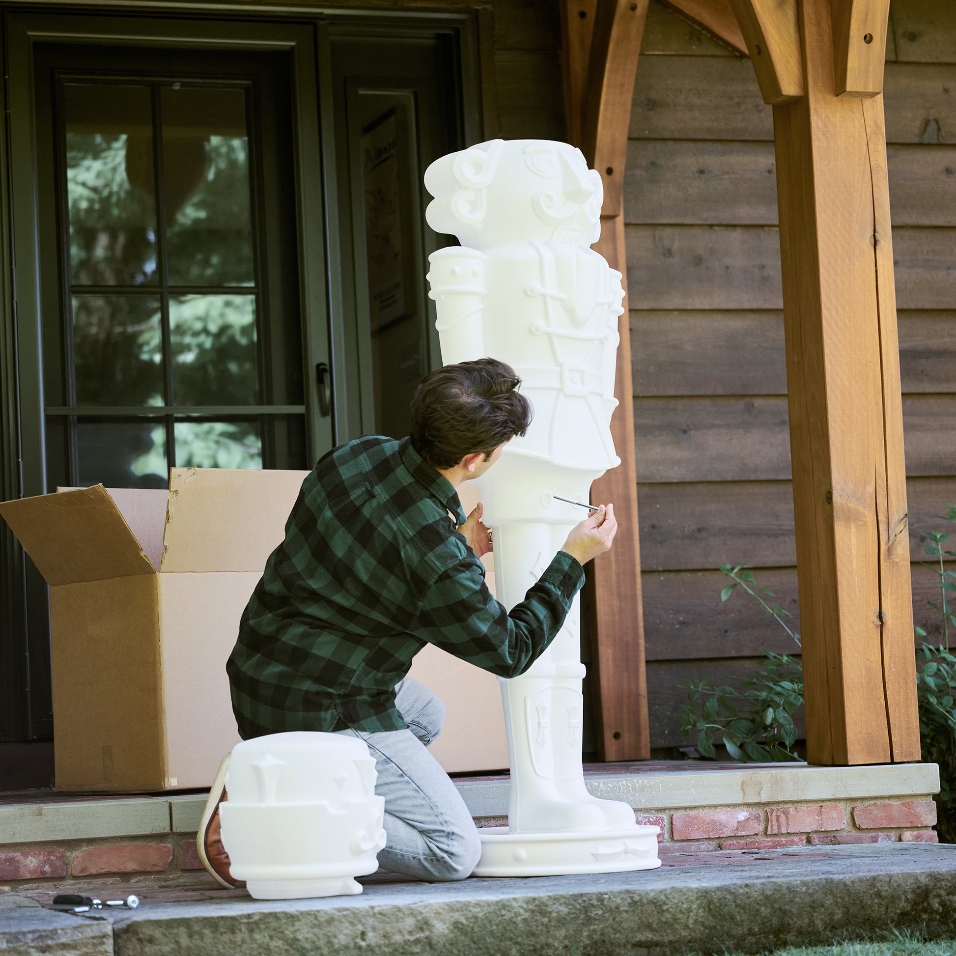 Giant 6ft Paintable Nutcracker Prince