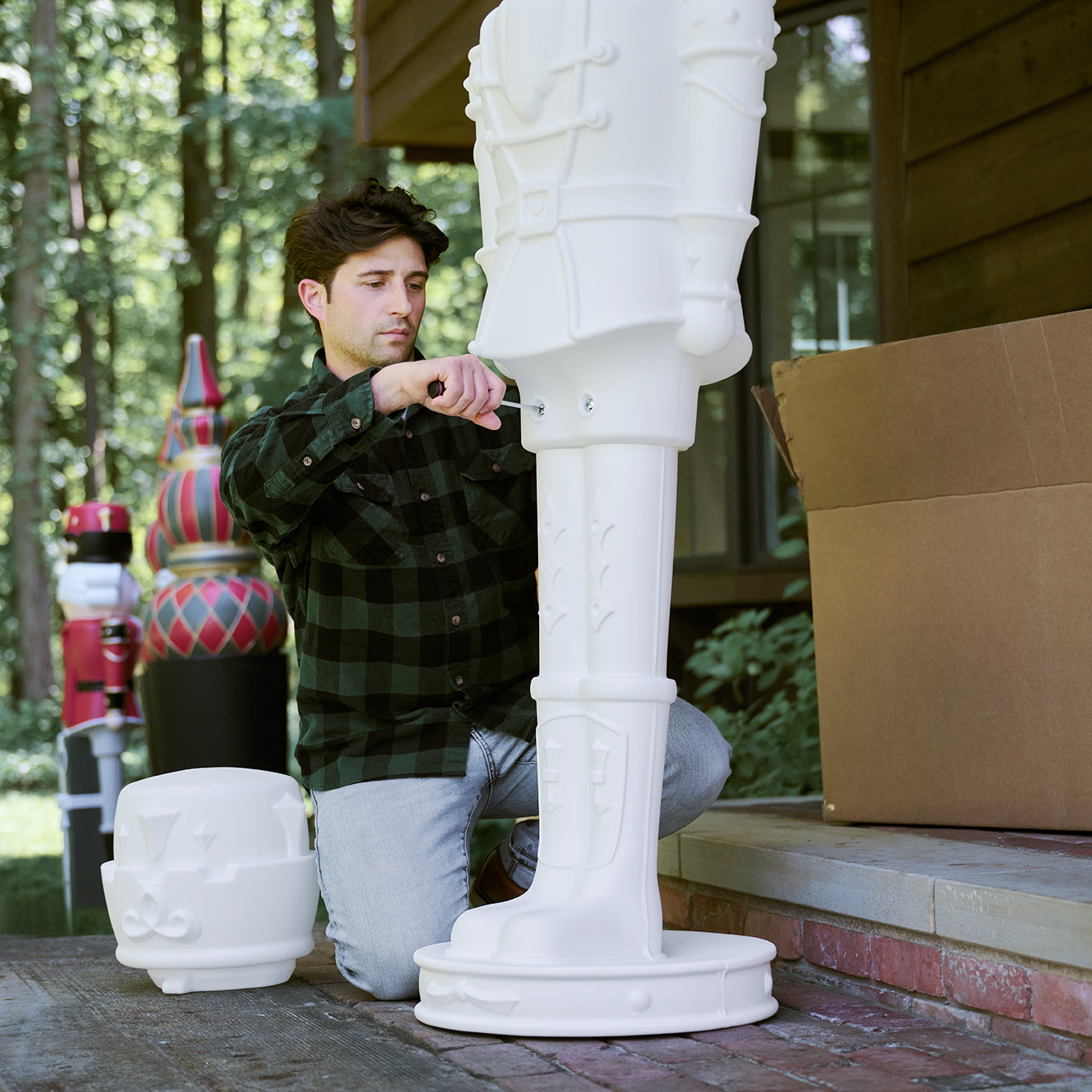 Giant 6ft Paintable Nutcracker Prince