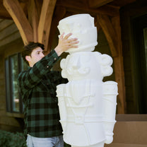Giant 6ft Paintable Nutcracker Prince
