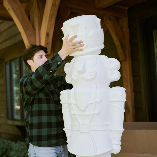 Giant 6ft Paintable Nutcracker Prince