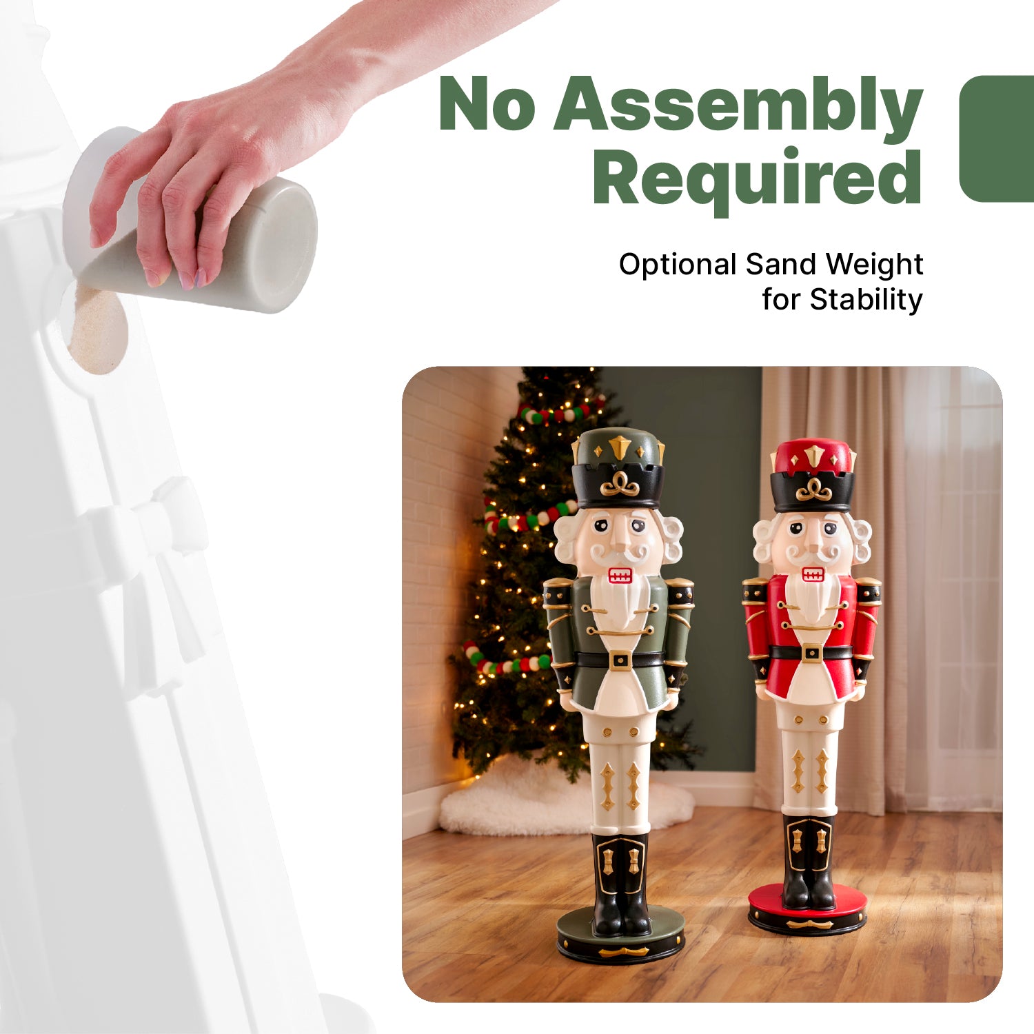 4ft Paintable Nutcracker Prince Jr