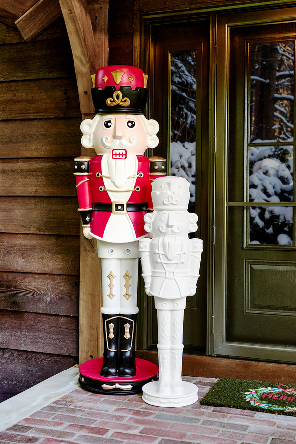 4ft Paintable Nutcracker Prince Jr
