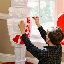 4ft Paintable Nutcracker Prince Jr