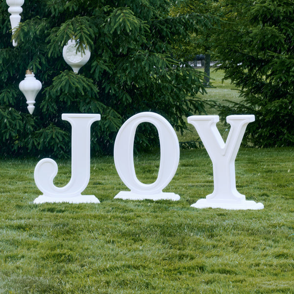 Paintable Large 3-Pack Outdoor Christmas Ornaments