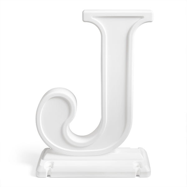 Large Outdoor 3-Piece Christmas JOY Letters Decoration - White