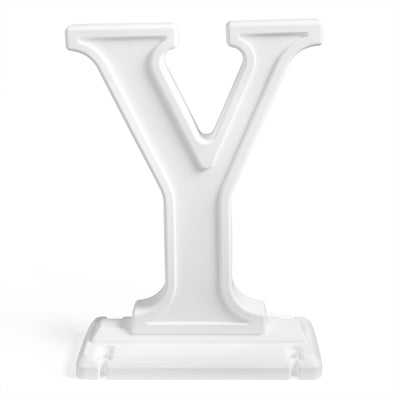 Large Outdoor 3-Piece Christmas JOY Letters Decoration - White