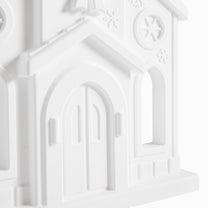 Paintable Large 3-Piece Outdoor Christmas Village