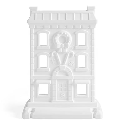 Paintable Large 3-Piece Outdoor Christmas Village