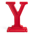 Paintable Large Outdoor 3-Piece Christmas JOY Letters Decoration - Red