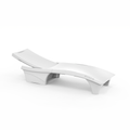 Vero Adjustable Back In-Pool Lounger™ partially reclined position