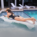 Vero Adjustable Back In-Pool Lounger™ fully reclined