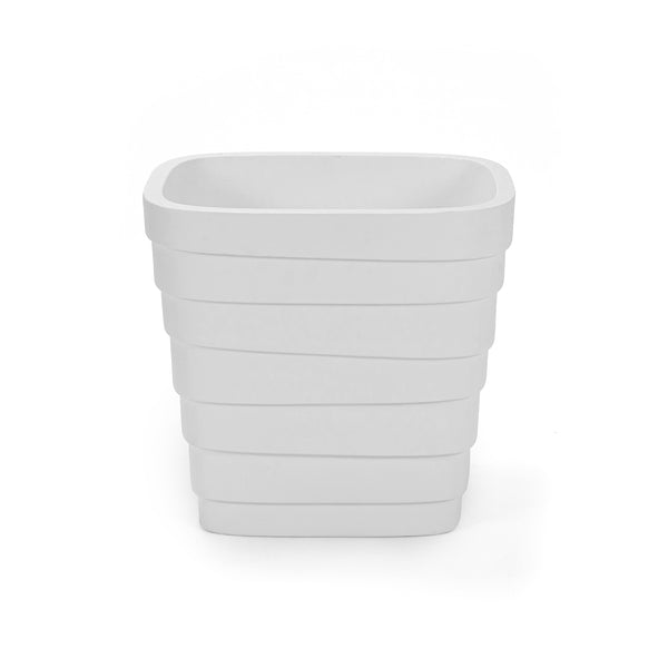 plastic planter white Step2 Wave Planter 20X24 2 Pack