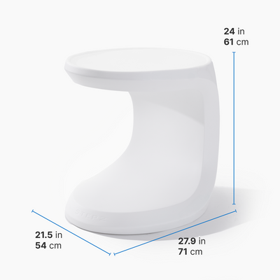 Mondello In-Pool Side Table™ dimensions