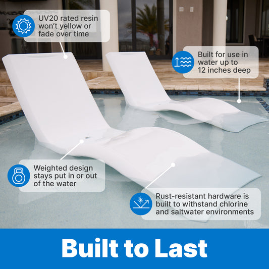 Vero Pool Lounger™  2 Pack
