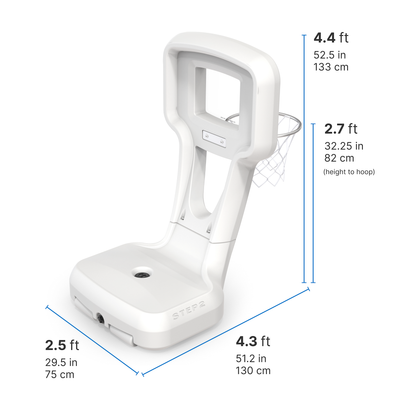 Vero Pool Basketball Hoop™ dimensions