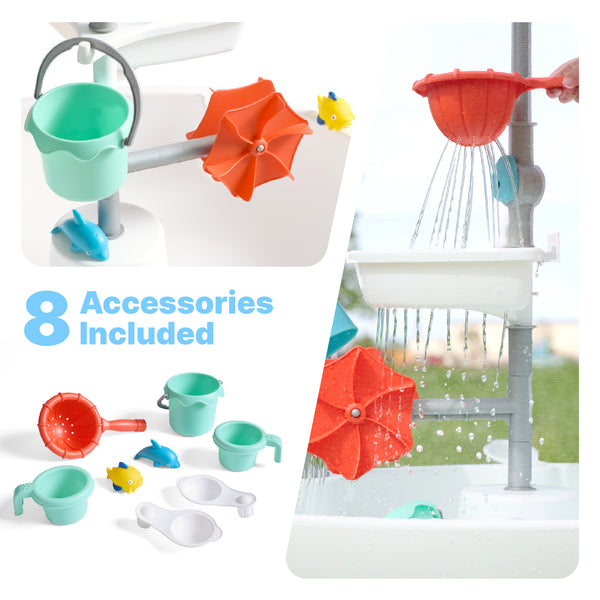 Sunny Day Splash Water Table™ with CoolBreeze™ Misting Canopy