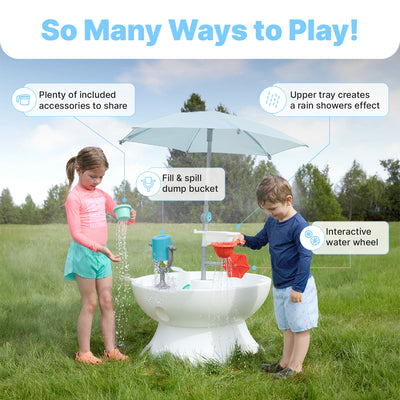 Sunny Day Splash Water Table™ with CoolBreeze™ Misting Canopy