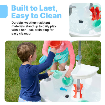 Sunny Day Splash Water Table™ with CoolBreeze™ Misting Canopy