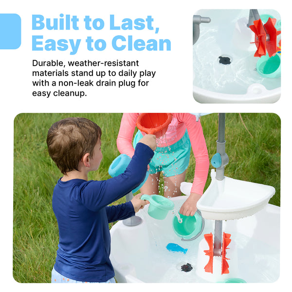 Sunny Day Splash Water Table™ with CoolBreeze™ Misting Canopy