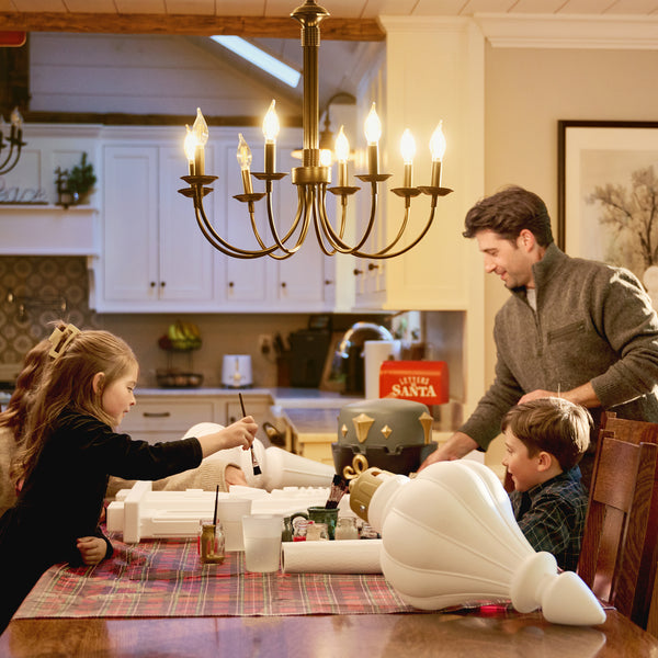 Paintable Large 3-Piece Outdoor Christmas Village