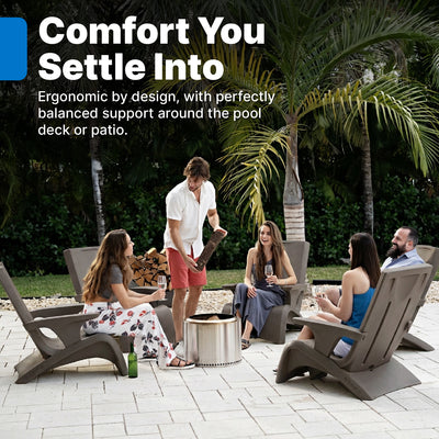 Vero Adirondack Chair™ Earth Tones Collection