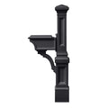 Atherton Mail Post - Onyx Black Side View