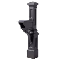 Atherton Mail Post™ - Onyx Black