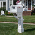 Atherton Mail Post™ shown with larger mailbox