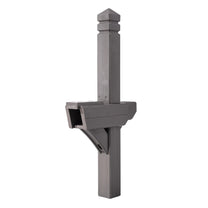 Highland Mail Post™ - Dark Cedar