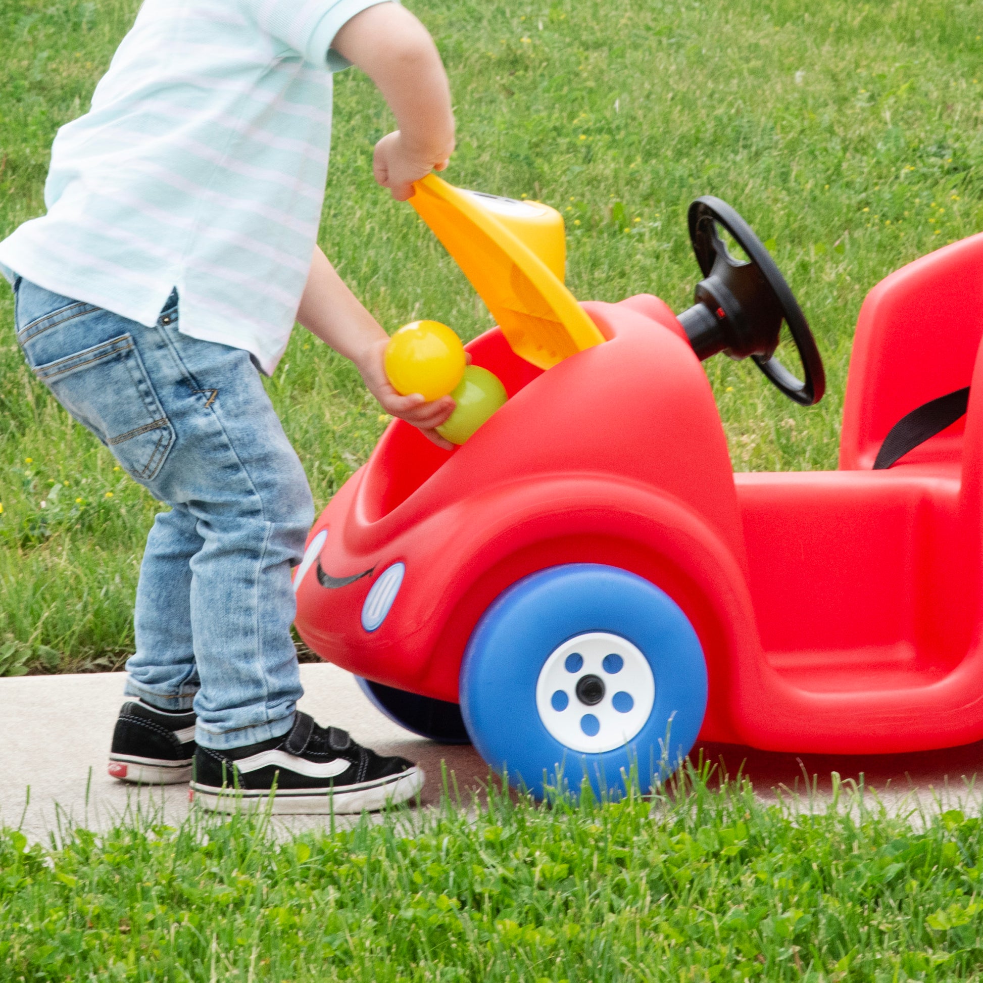 Push Around Buggy 10th Anniversary Edition™ - Red storage under the hood