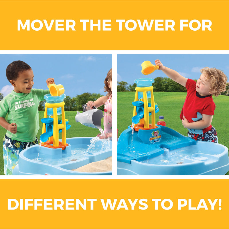 Splash & Scoop Bay water tower can be repositioned<br />