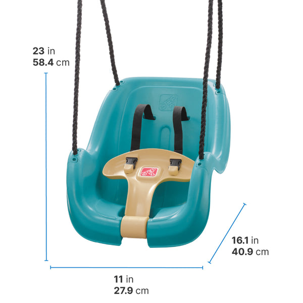 Infant to Toddler Swing™ dimensions