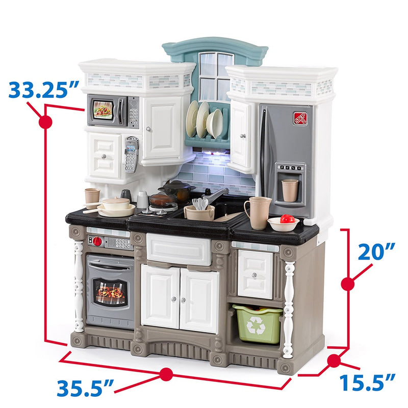 Dream Kitchen with Extra Play Food Set  dimensions