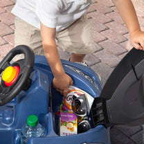 Push Around Buggy GT™ - Blue with horn, storage and cup holder