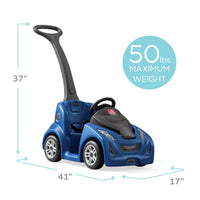 Push Around Buggy GT™ Blue dimensions & weight limit<br />