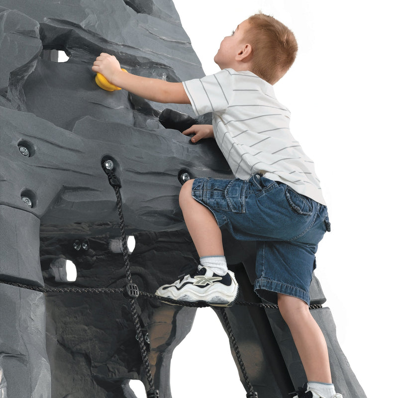 Skyward Summit boy rock climbing<br />