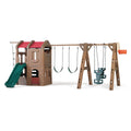 Naturally Playful™ Adventure Lodge Play Center with Glider
