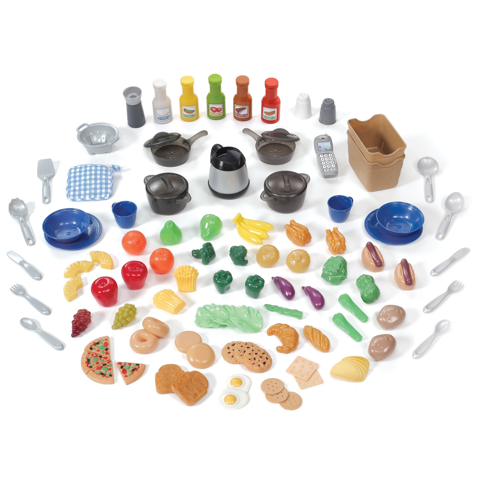 Grand Walk-In Play Kitchen and Grill accessories