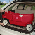 All Around Canopy Kids Wagon handle folds underneath for transporting