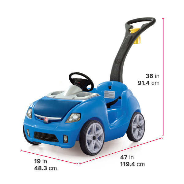 Whisper Ride II™ - Blue dimensions