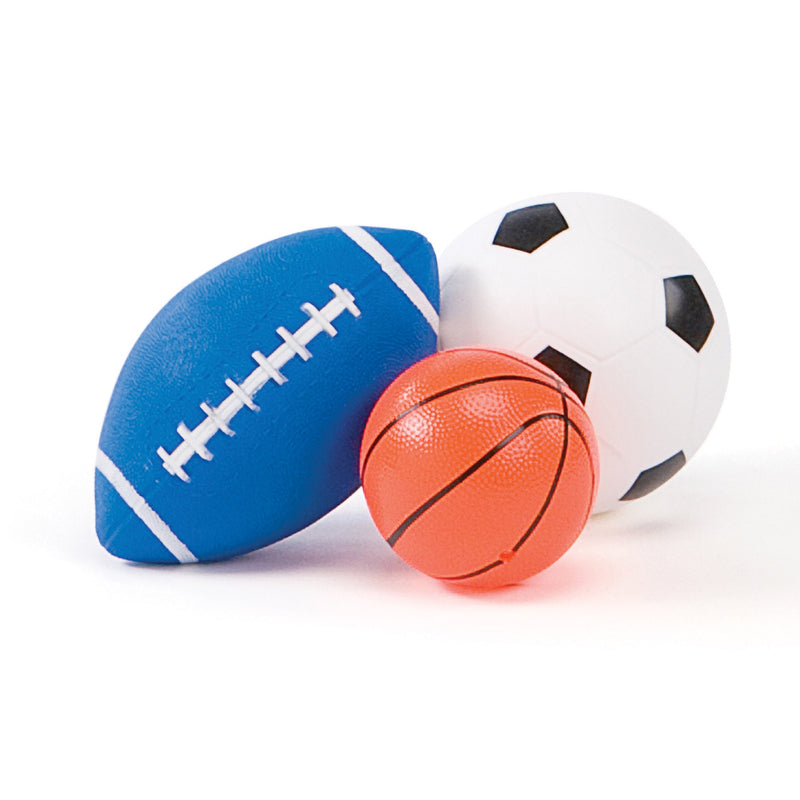 All Star Sports Climber includes basketball  soccer ball and football