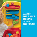 Play Ball Fun Climber™ balls zig zag down the maze<br />