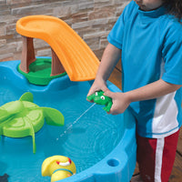 Duck Pond Water Table squirting frog