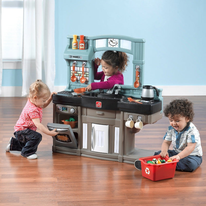 Best Chef's Play Kitchen with kids playing