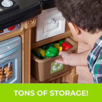 LifeStyle Custom Kitchen™ storage-recycle  bin